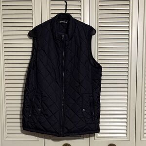 Women’s Allegra K Black Quilted Vest